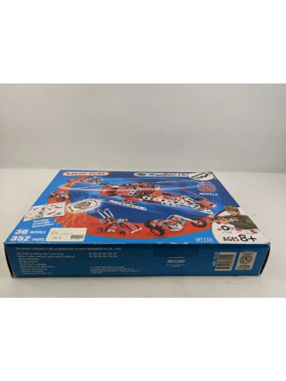 Vintage Meccano Erector Set Multi Models 30 Models 6V Motor